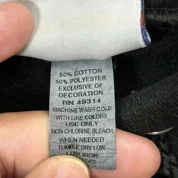 Champion Hoodie Mens Large Cal State Dominguez Hills CSUDH Sleeveless Black Gym - Picture 8 of 9